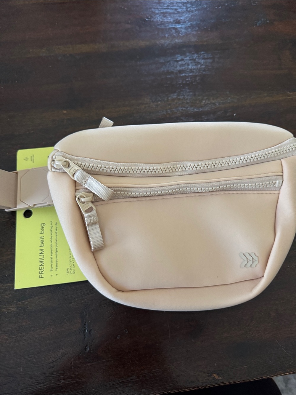All in motion Crossbody Belt Bag - beige NWT